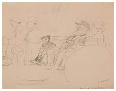 Jules Pascin The Waiting Room 1925